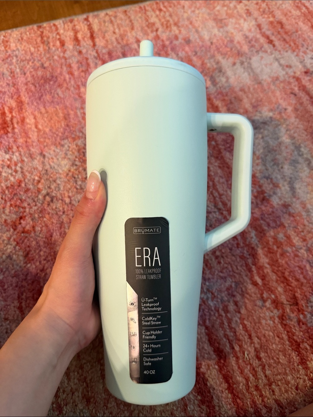 BRUMATE ERA Blue Agave 40 oz Leakproof Straw Tumbler